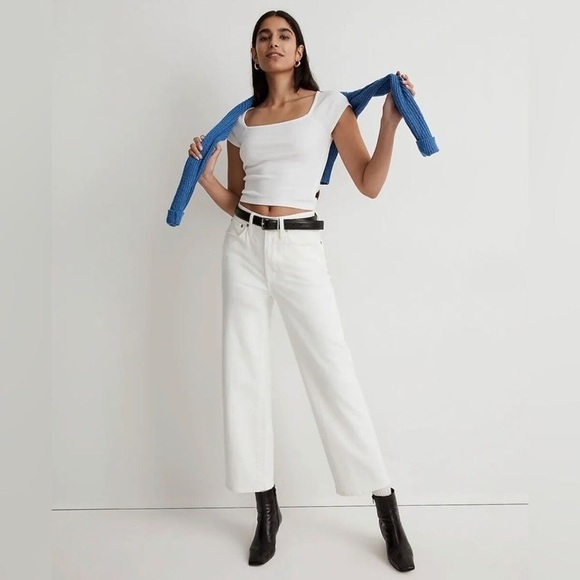 Madewell THE PERFECT VINTAGE WIDE-LEG CROP JEAN - Picture 2 of 5